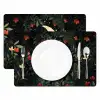 Maan - Quote - Bloemen - Sterren Placemat vinyl groot -zzsfeer2_Kitchenyeah-website
