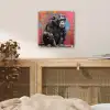 Graffiti - Chimpansee - Dieren - Street art - Banksy plexiglas 5mm klein -sfeer4