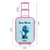 Blije Bronto Kinderkoffer - Roze klein -productfoto_formaten