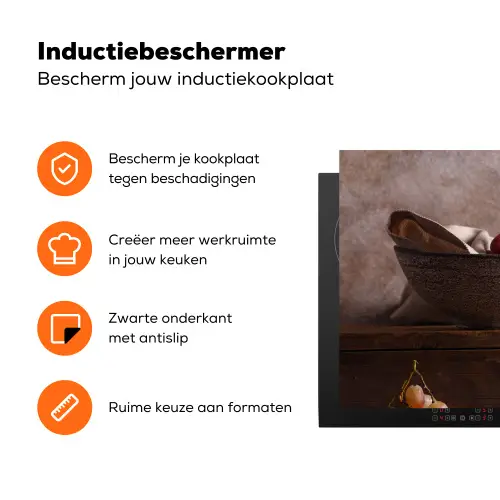 Oogst van Zoetheid Inductie beschermer vinyl 3mm klein -zzzzzzz-td-ups