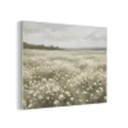 Illustratie - Landschap - Wit PET vilt klein -3d