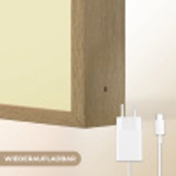 Oh hi - Geel - Monogram Light Box met batterij (Wandlamp) middel -USP_websiteoplaadbaarDE