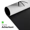 Basketbal - Wit - Schaduw - Lijnen Muismat XXL klein -sfeer2
