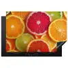 Fruit - Kleurrijk - Close up Inductie beschermer vinyl 3mm klein -3d