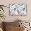 Bladeren - Tropical - Pastel - Jungle canvas 2cm klein -sfeer1