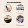 Ciao - Roze - Blauw - Golvend Inductie beschemer met haakjes klein -ky-gebruik-de
