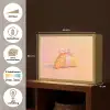 Croissant - Strik - Roze Light Box met batterij (Wandlamp) middel -USP_websiteoverzichtNL