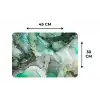 Goud - Marmer - Groen - Luxe - Marmerlook - Grijs Placemat vinyl groot -specs
