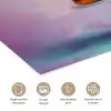 Macarons - Schaal - Pastel - Kleurrijk poster papier klein -closeup_NL