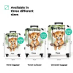 Lucas leeuw NBS - Handbagage koffer - Kinderen Unisex middel zzzzzzVergelijking_3EN