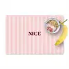 Nice - Strepen - Roze Placemat vinyl groot -zzzproduct_Kitchenyeah-website