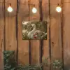 Zwaan - Bloemen - Natuur tuinposter los doek klein -sfeer1