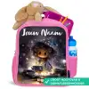 Magische Nacht vol Toverkunst Kinderrugzak - Roze middel -inhoud_NL