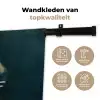 Vrouw - Roos - Quote Wandkleed katoen klein -sfeer2