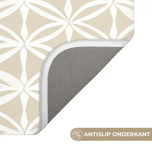Motief - Modern - Beige Badmat klein 997 -USP_AntislipNL