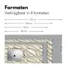 Diagonaal - Golven - Crème Muismat XXL klein 681 -sfeer5