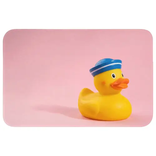 Matroos - Eend - Roze Badmat klein -3d