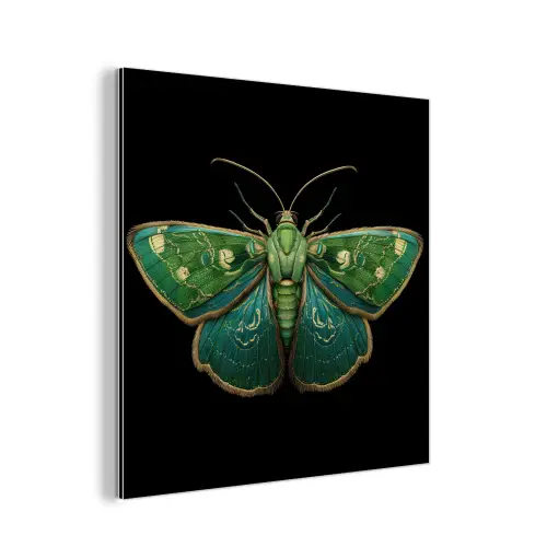 Mot - Levendig - Groen aluminium wit klein -3d