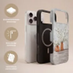 Vazen - Bloemen - Oranje Toughcase MagSafe Apple iPhone 17 Pro Max klein -USP_Lagen_NL