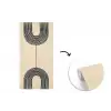 Geometrische bogen - Minimalistisch - Symmetrisch fotobehang vinyl groot -3d