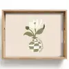 Bloem - Wit - Vaas - Quote Dienblad Rechthoek middel -z3d_shopping
