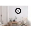 Quotes - Tekst - Oh happy day - Geluk Wandcirkel aluminium klein -woonkamer