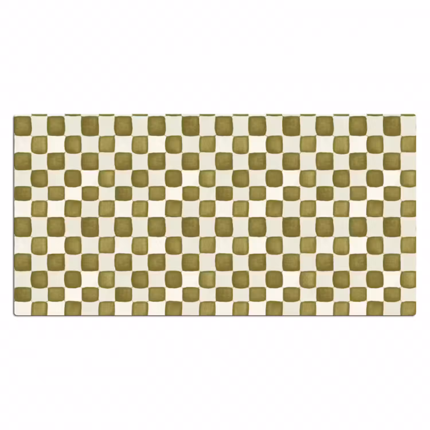Schreibtischunterlage - Schach - Muster - Grün
