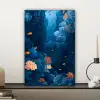 Koraalrif - Vissen - Oceaan - Blauw canvas 2cm klein -sfeer6