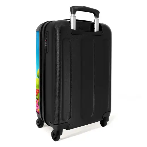Pukkie Panda NBS - Handbagage koffer - Kinderen Unisex middel -achterkant