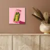 Augurken - Pot - Schaduw - Roze aluminium wit klein -sfeer4