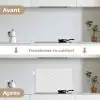 Grafisch - Patroon - Modern keuken achterwand spatscherm klein 900 -voor_na_FR
