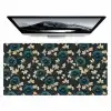 Botanisch - Bloemen - Blauw Muismat XXL klein 681 -zzz3d