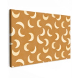 Manen - Patroon - Oker canvas 2cm klein 34 -z3d