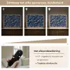 Grafisch - Bloesemtak - Blauw Light Box met batterij (Wandlamp) middel 907 -USP_dimbaarNL