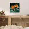 Paradijsvogel - Bloem - Exotisch aluminium wit klein -sfeer3