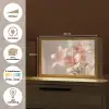 Lelies - Meeldraden - Roze - Wazig Light Box met kabel (Tafellamp) klein -USP_websiteoverzichtNL