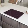 Donker - Paars - Patroon - Strepen Inductie beschermer vinyl 3mm klein 276 -sfeer8
