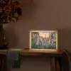 Vingerhoedskruid - Bloemen - Tuin Light Box met kabel (Tafellamp) klein -sfeer4