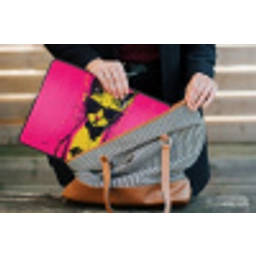 Kat - Art - Zonnebril - Roze laptophoes neopreen klein -tas