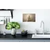 Kerst - kerstboom - Sneeuw - Art Muursticker klein -keuken