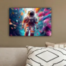 Neon - Meteoriet - Neon - Astronaut canvas 2cm klein -sfeer3
