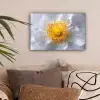 Wit - Bloem - Elegant canvas 2cm klein -sfeer1