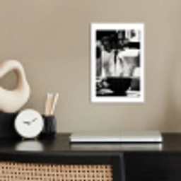 Coffee - Espresso - Koffiemachine - Kop poster papier klein -sfeer1
