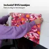 Zomer - Vlinder - Donker - Roze Inductie beschemer met haakjes klein 777 -ky-ophangen-nl