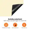 Illustratie - Tulp - Zwart Inductie beschermer vinyl 3mm klein -zzzzzzz-td-onderkant