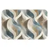 Abstract - Golven - Kleurrijk Badmat klein 997 -3d