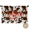 Koeienprint - Limited edition - Rood Wandkleed katoen klein -t3d_DE