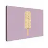 Beige - Ijsje - Spikkels canvas 2cm klein -z3d