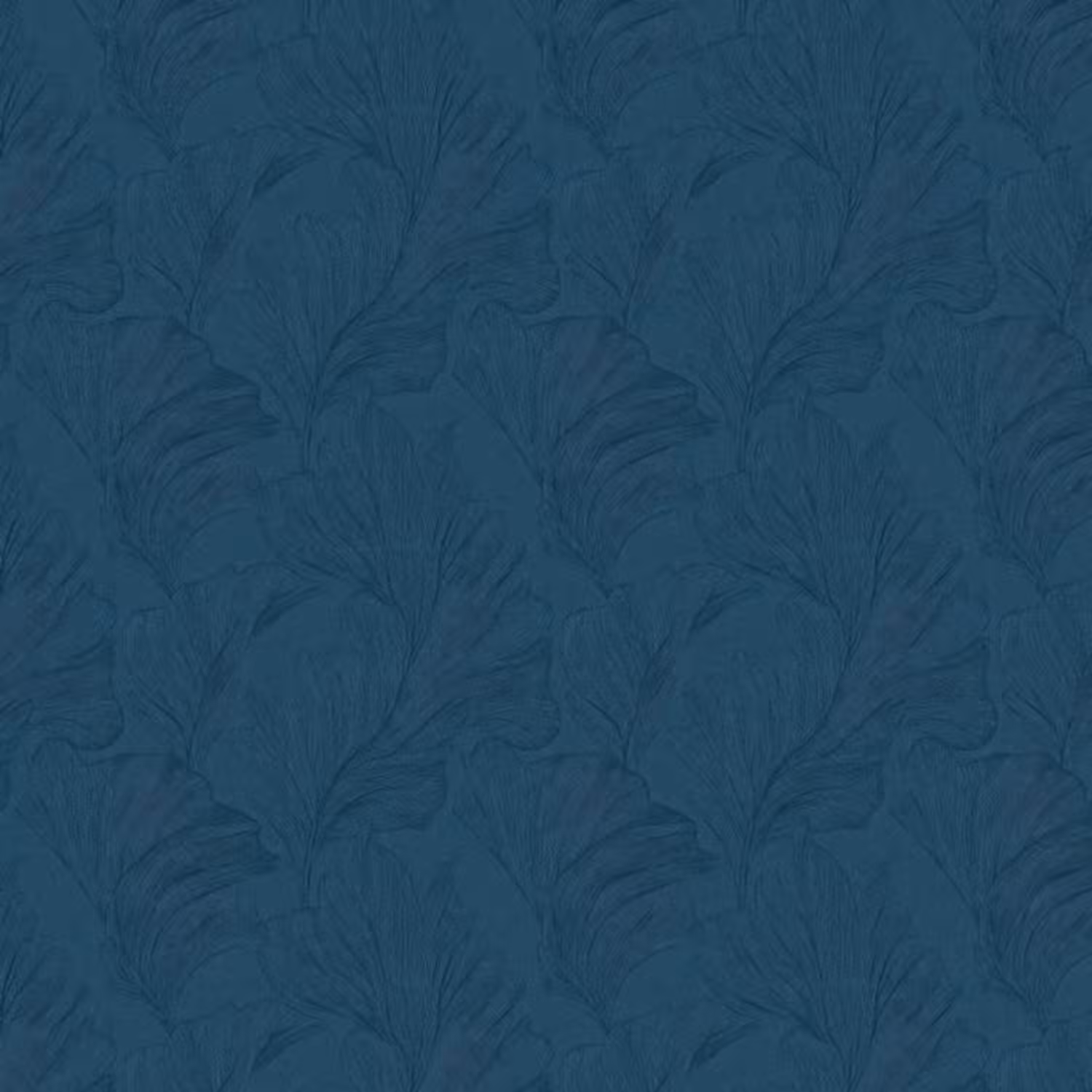 Behang - Abstract - Patroon - Donkerblauw - Elegant
