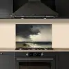 Kust - Golven - Rots - Storm keuken achterwand spatscherm klein -sfeer1